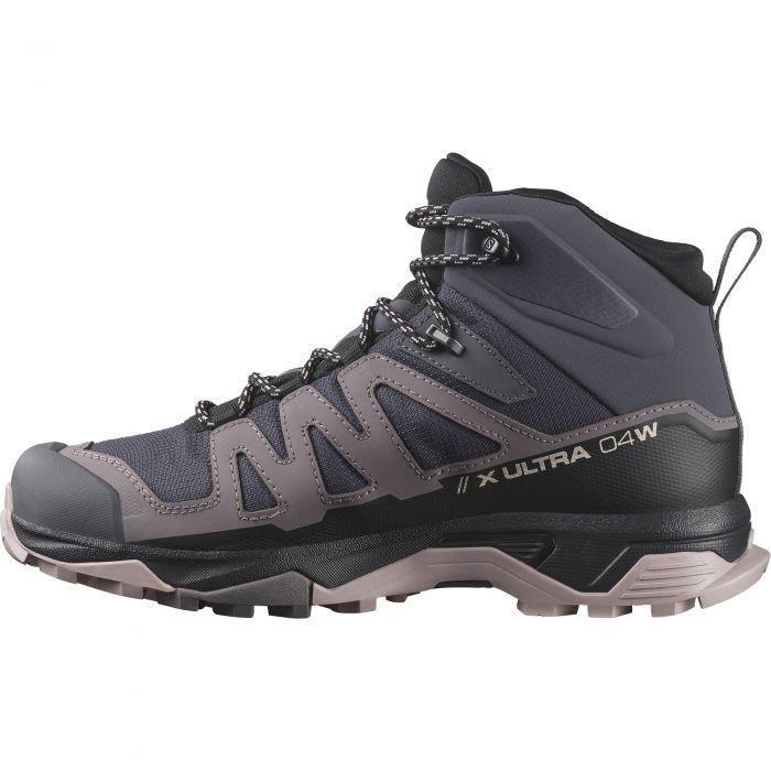 Salomon 476855 X Ultra 4 Mid GTX W Nine Iron/Shark/Cloud Gray Kadın Outdoor Ayakkabı