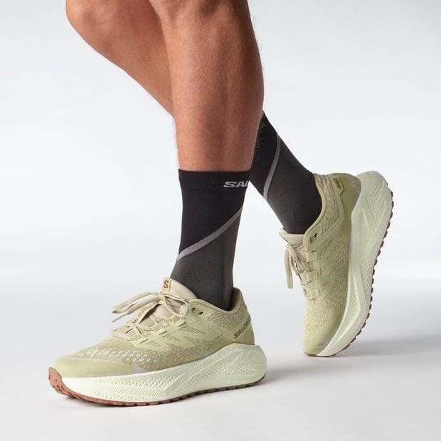 Salomon 477973 Aero Glide 3 GRVL Green Haze/Vanilla Ice/Russet Erkek Outdoor Ayakkabı