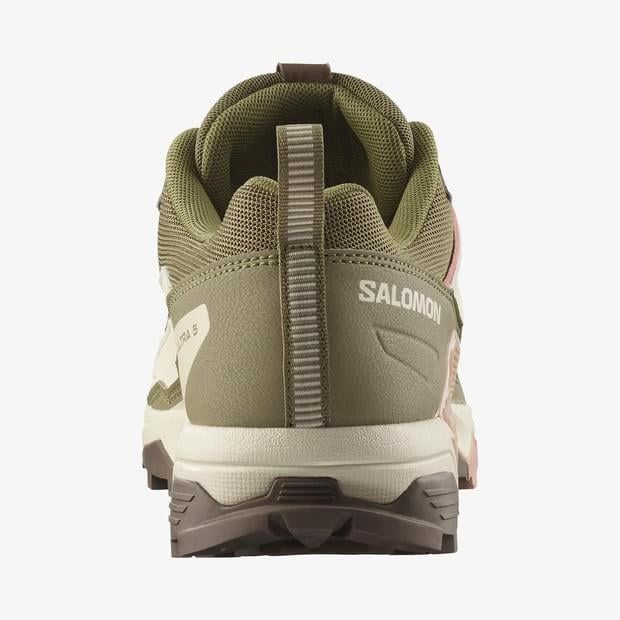 Salomon 477980 X Ultra 5 W Aloe/Shortbread/Mahogany Rose Kadın Outdoor Ayakkabı