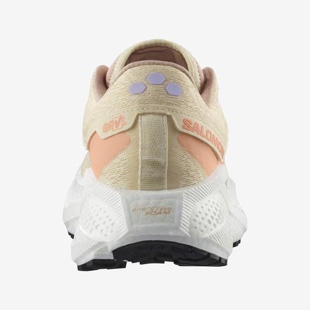 Salomon 478125 Aero Glide 3 GRVL W Shortbread/White/Fusion Coral Kadın Outdoor Ayakkabı