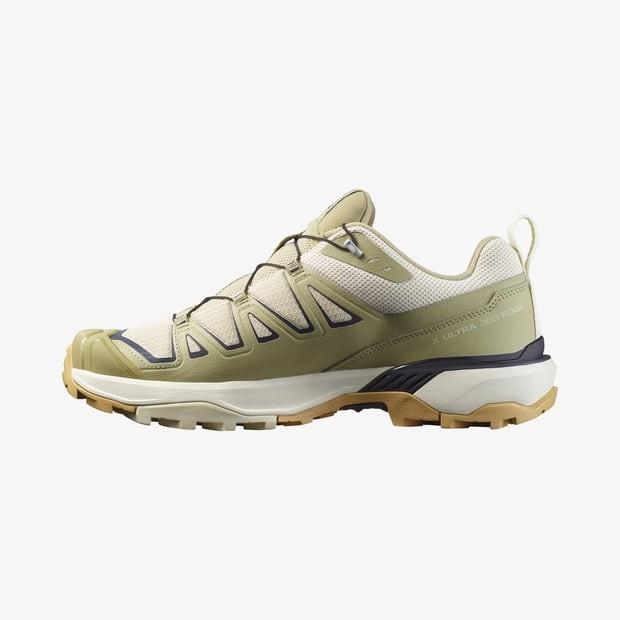 Salomon 478180 X Ultra 360 Edge Almond Milk/Gray Green/Maritime Blue Erkek Outdoor Ayakkabı
