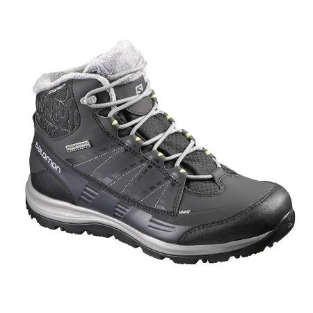 Salomon Kaina Cs Wp 2 Black/Asphalt/Flashy Kadın Outdoor Bot