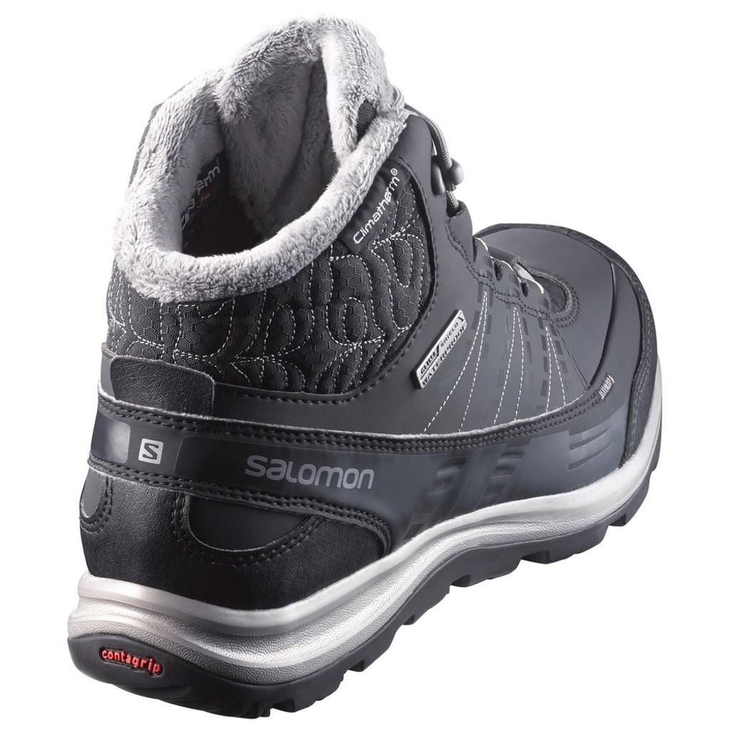 Salomon Kaina Cs Wp 2 Black/Asphalt/Flashy Kadın Outdoor Bot