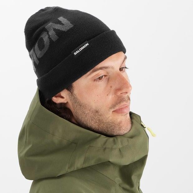Salomon LC2152900 Hermitage Beanie Deep Black Bere