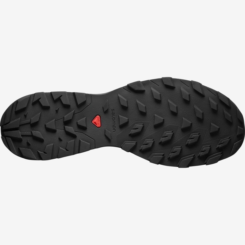 Salomon Outline 404775 Black Quiet Shade/High Risk Red Erkek Outdoor Ayakkabı