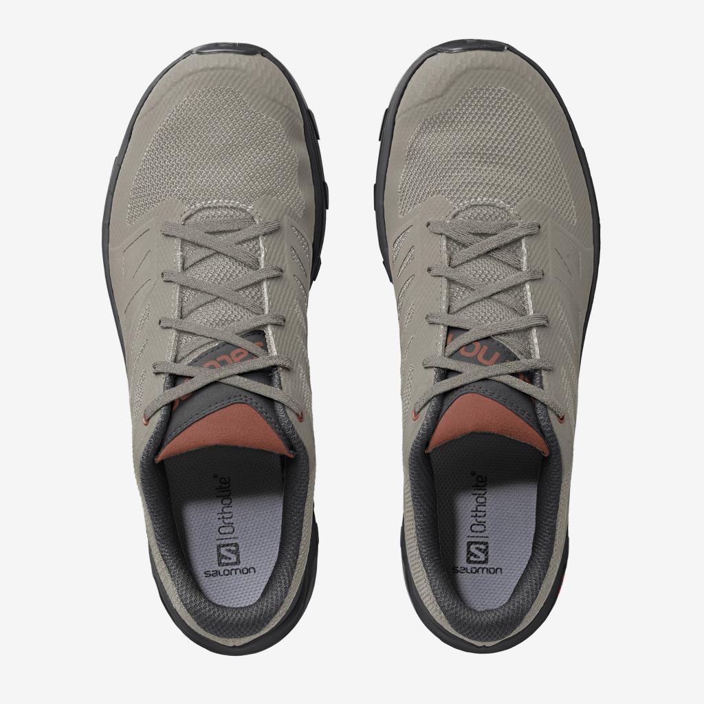 Salomon Outline 409963 Vintage Kaki/Black/Burnt Brick Erkek Outdoor Ayakkabı