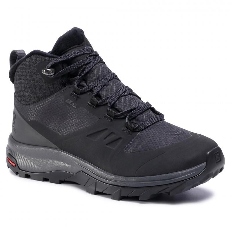 Salomon Outsnap CSWP W 411101 Black Ebony/Black Kadın Bot