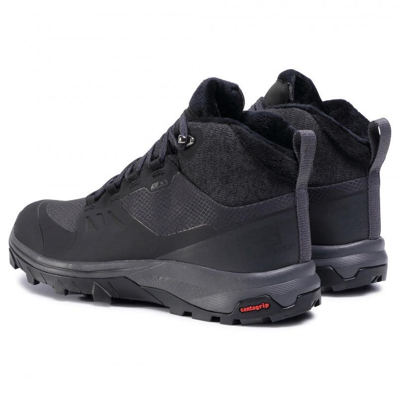 Salomon Outsnap CSWP W 411101 Black Ebony/Black Kadın Bot