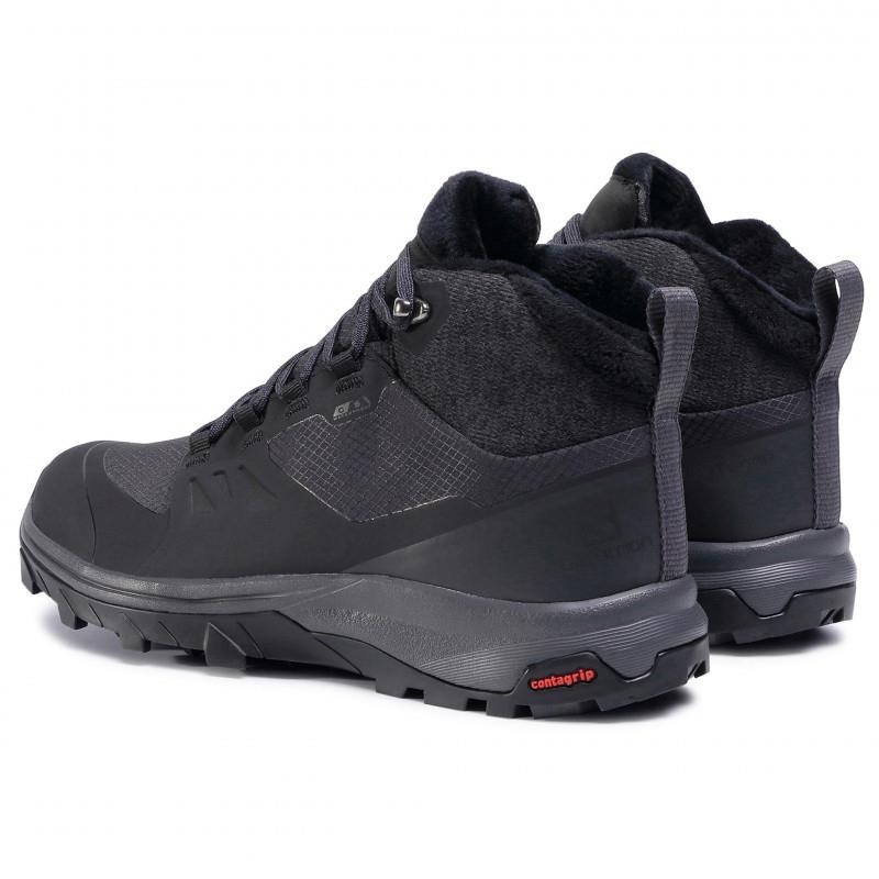 Salomon Outsnap CSWP W 411101 Black Ebony/Black Kadın Bot