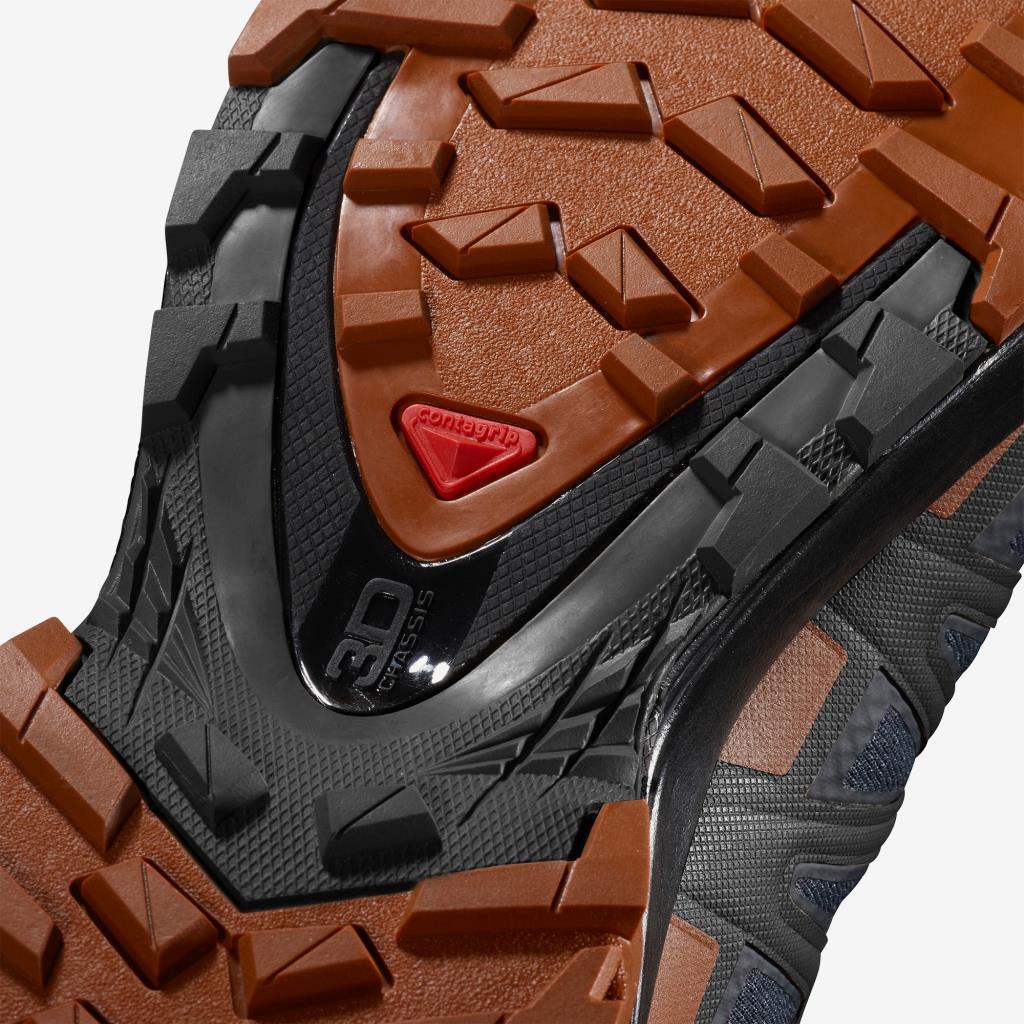 Salomon XA PRO 3D v8 GTX 409892 Ebony/Caramel Cafe Black Erkek Outdoor Ayakkabı
