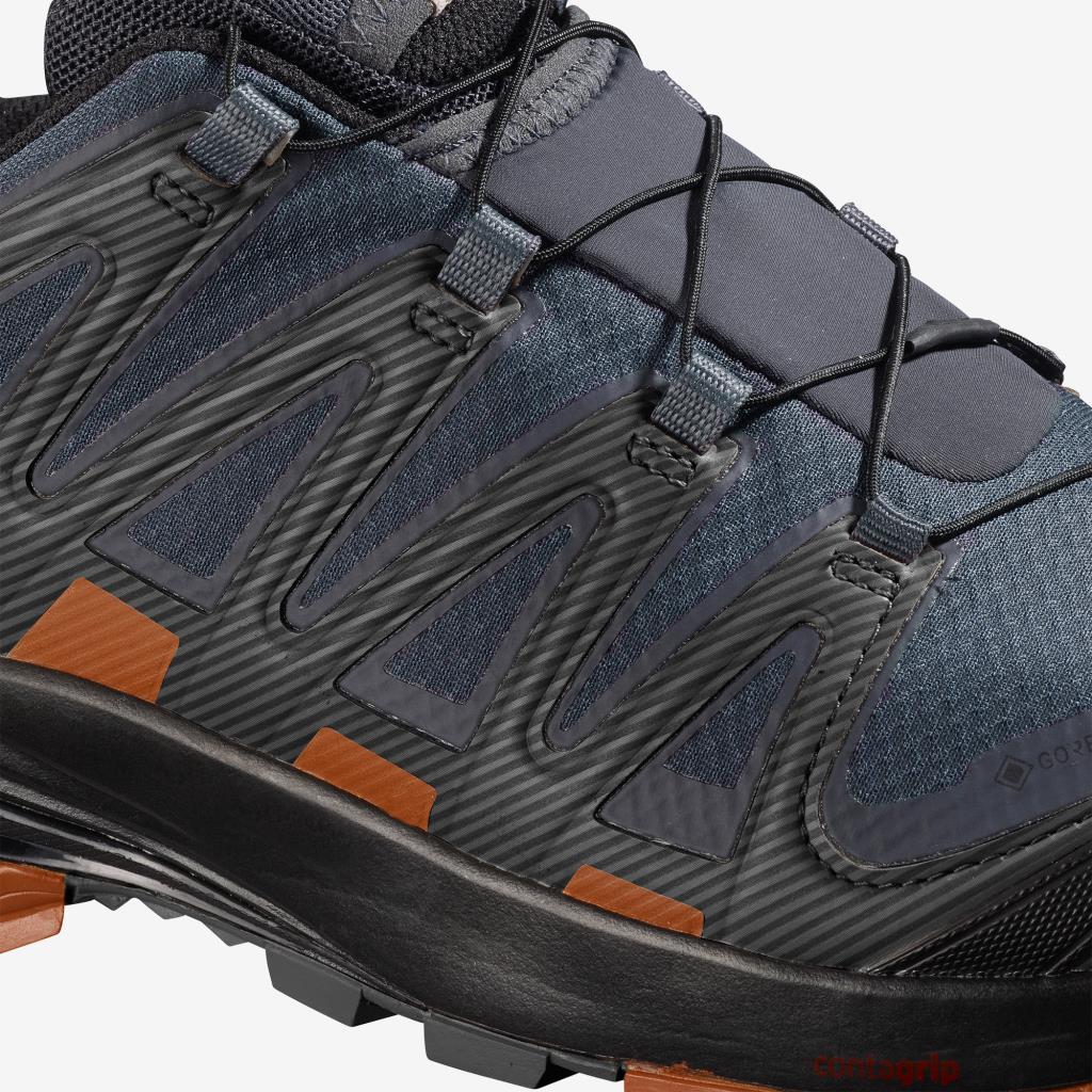 Salomon XA PRO 3D v8 GTX 409892 Ebony/Caramel Cafe Black Erkek Outdoor Ayakkabı
