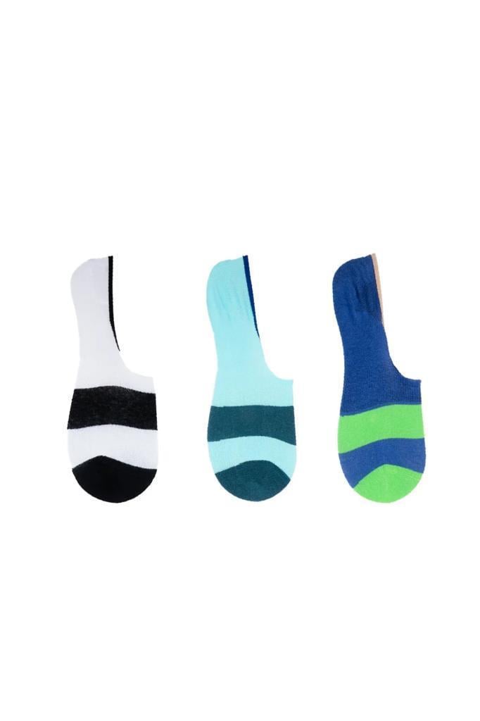 The Socks Company 149P 3 Çift Desenli Erkek Babet Çorap
