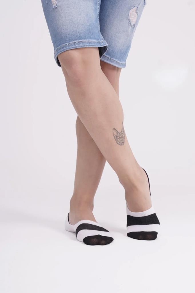 The Socks Company 149P 3 Çift Desenli Erkek Babet Çorap