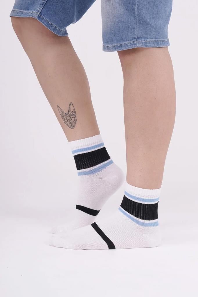 The Socks Company 977P 3 Çift Pamuk Erkek Tenis Çorap