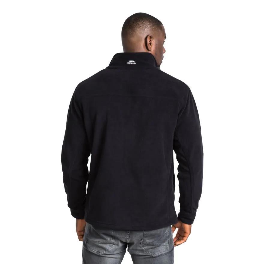 Trespass MAFLFLJ20009 BERNAL - MALE FLEECE AT300 Black Noir Erkek Polar
