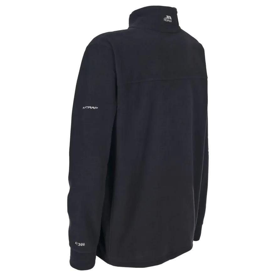 Trespass MAFLFLJ20009 BERNAL - MALE FLEECE AT300 Black Noir Erkek Polar