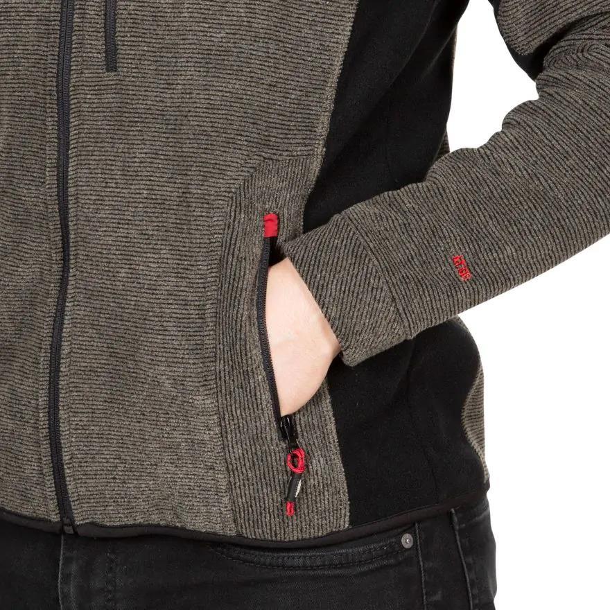 Trespass MAFLFLK20001 JYNX - MALE FLEECE AT300 Olive Stripe Erkek Polar