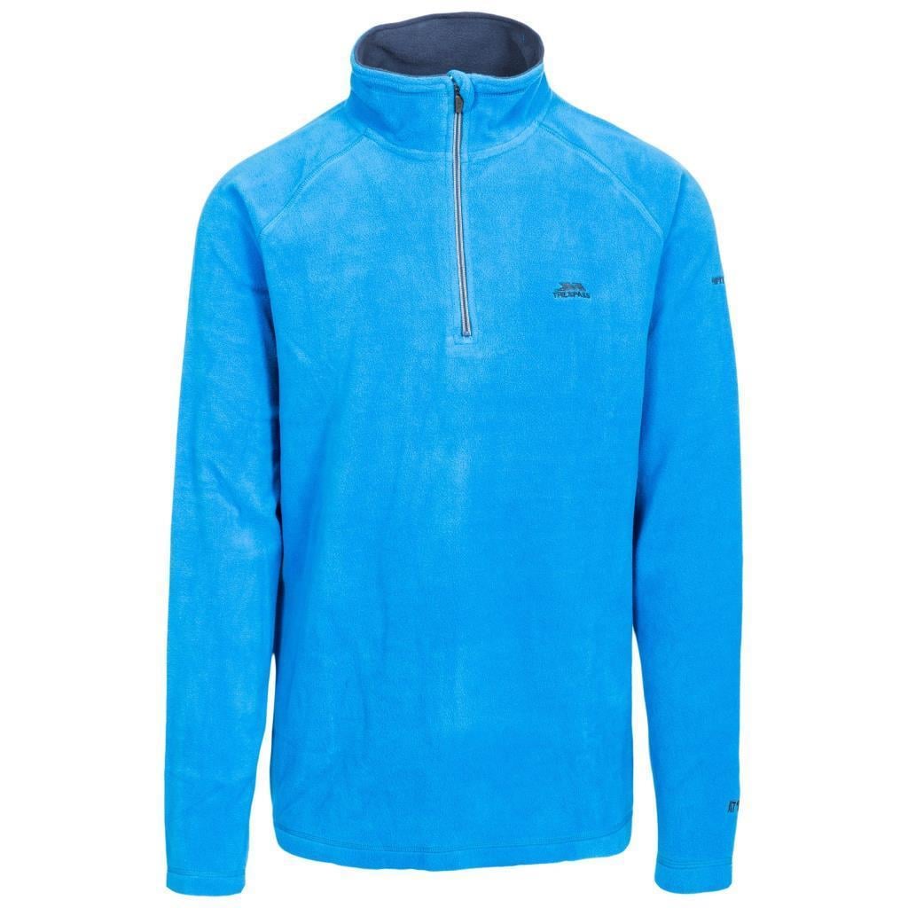 Trespass MAFLMFN10001 Blackford Male Microfleece AT100 Bright Blue Erkek Polar