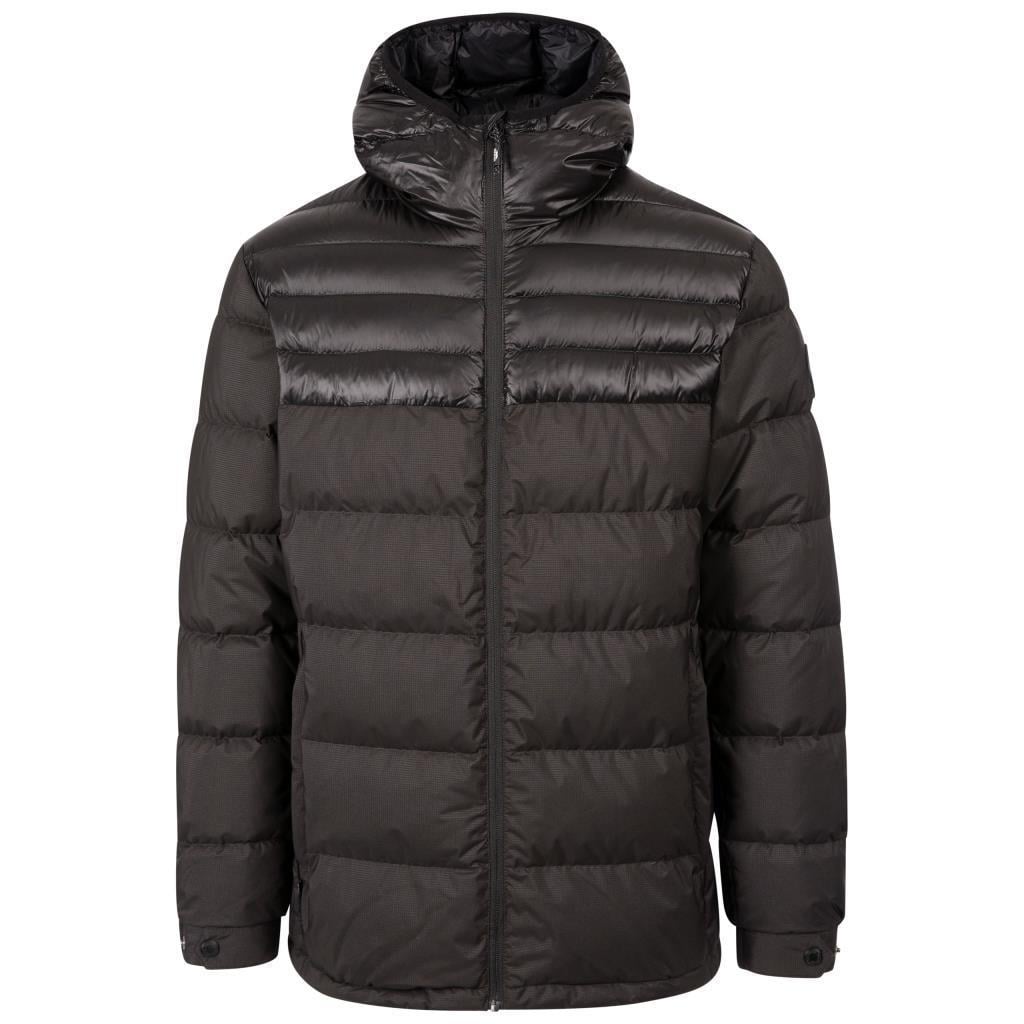 Trespass MAJKDOTR0015 Tacker Male Down Jacket Black Erkek Outdoor Ceket