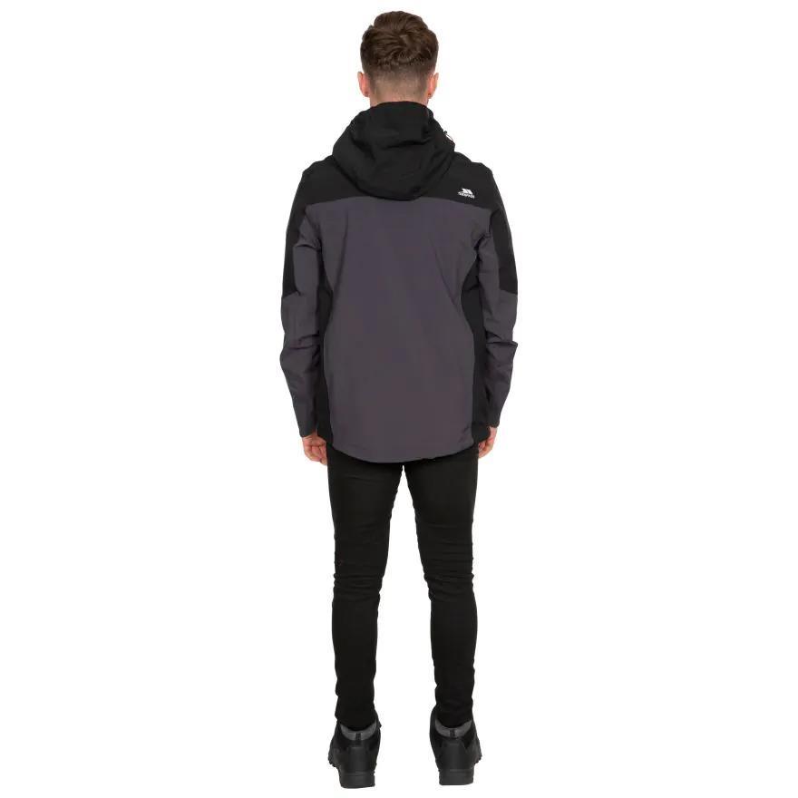 Trespass MAJKRATR0004 TAPPIN - MALE JKT TP75 Dark Grey Erkek Outdoor Ceket