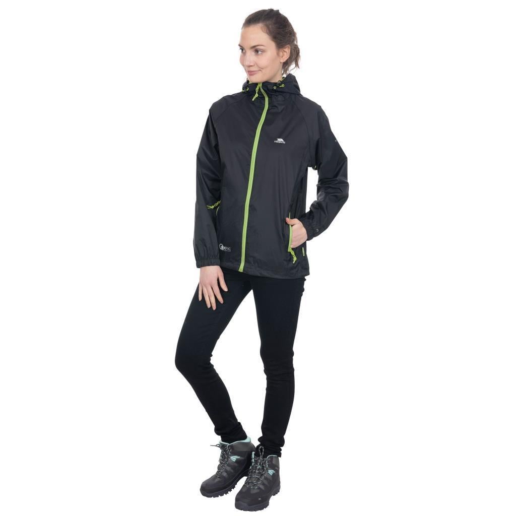 Trespass UAJKRATR0001 Qikpac X TP75 Black Erkek Yağmurluk