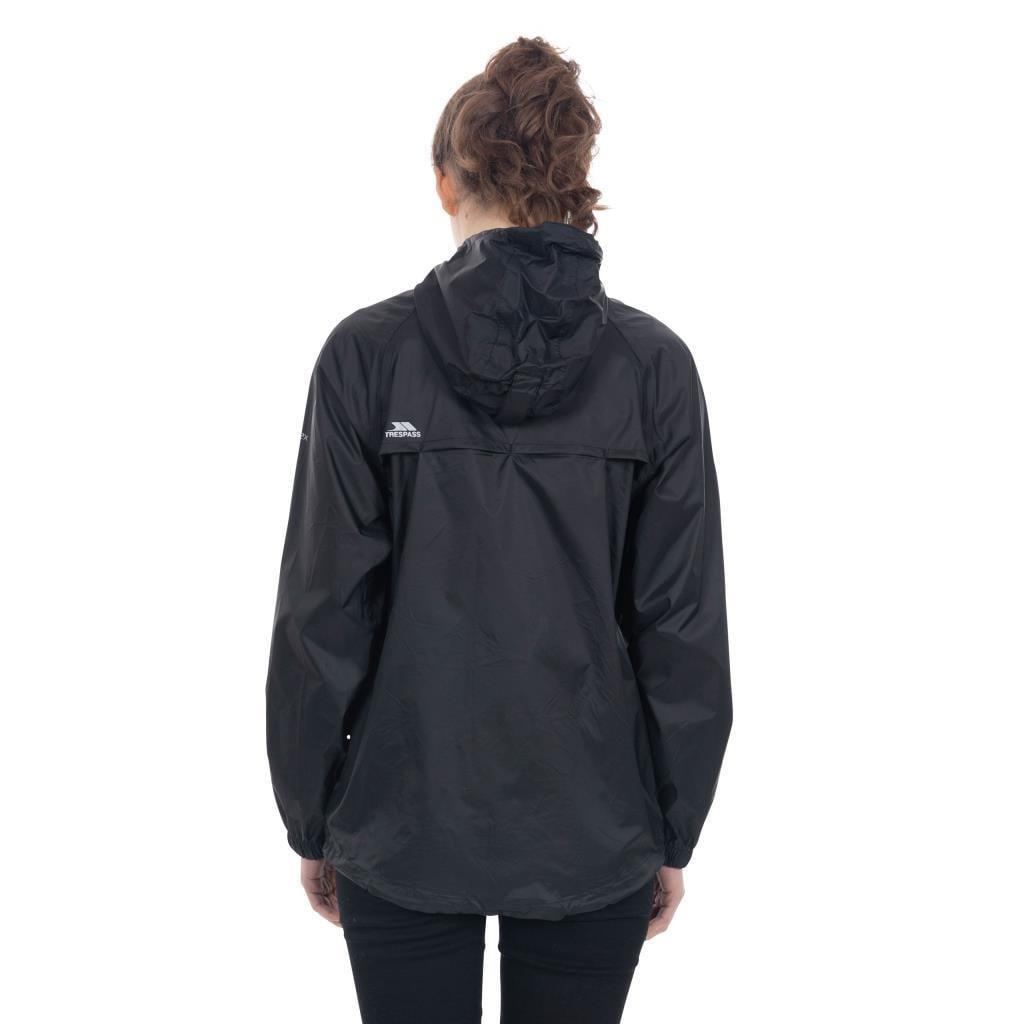 Trespass UAJKRATR0001 Qikpac X TP75 Black Erkek Yağmurluk