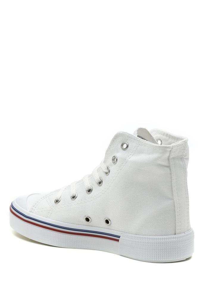 U.S Polo 101087272 Penelope High 2 FX White Kadın Ayakkabı