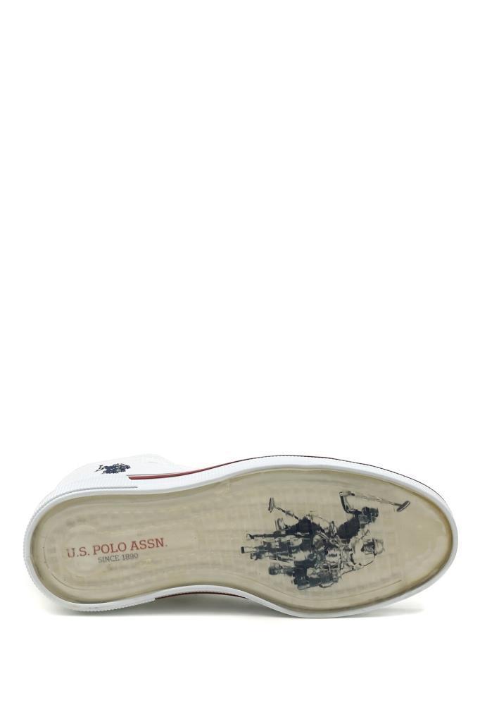 U.S Polo 101087272 Penelope High 2 FX White Kadın Ayakkabı