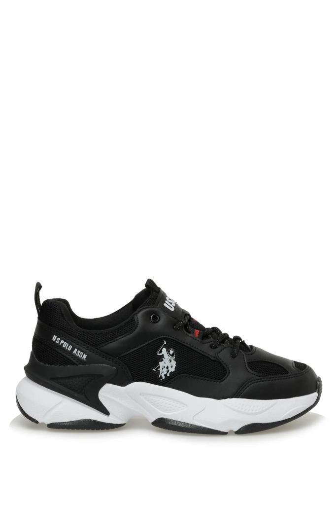U.S.Polo Maybe Wmn 3FX 101336704 Black Kadın Spor Ayakkabı