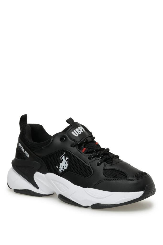U.S.Polo Maybe Wmn 3FX 101336704 Black Kadın Spor Ayakkabı