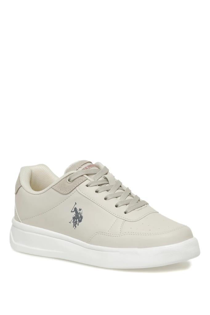 U.S.Polo Elta 3FX 101340901 Beige Kadın Spor Ayakkabı