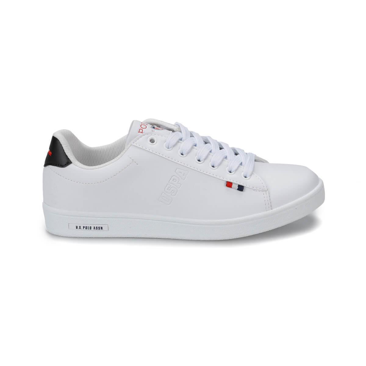 U.S. Polo Franco 100367476 White-Black Kadın Spor Ayakkabı