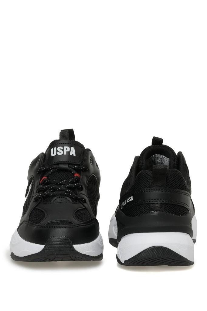 U.S.Polo Maybe Wmn 3FX 101336704 Black Kadın Spor Ayakkabı