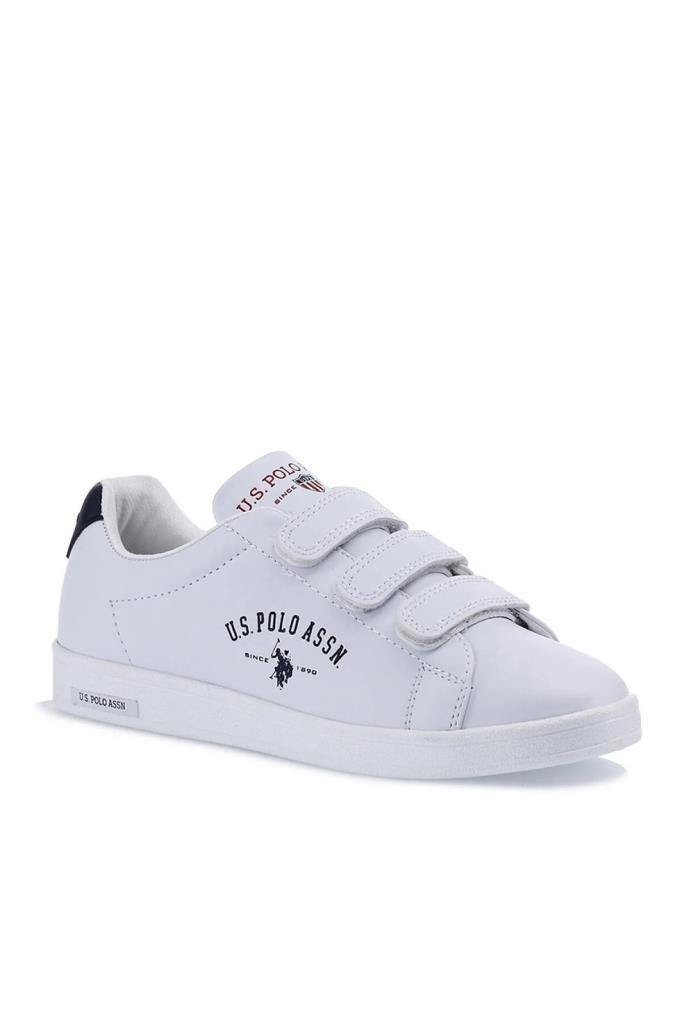 U.S.Polo Singer GSN 3FX 101328236 White Cırtlı Kadın Spor Ayakkabı