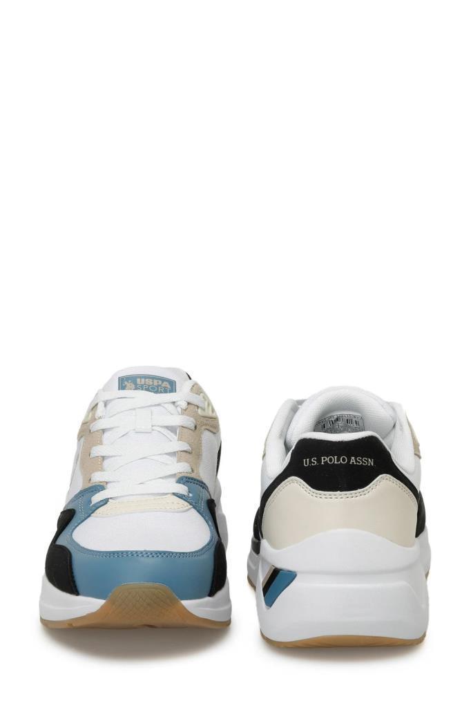 U.S. Polo Assn. 101501849 Husky 4FX Bej/Mavi/Siyah Erkek Sneaker