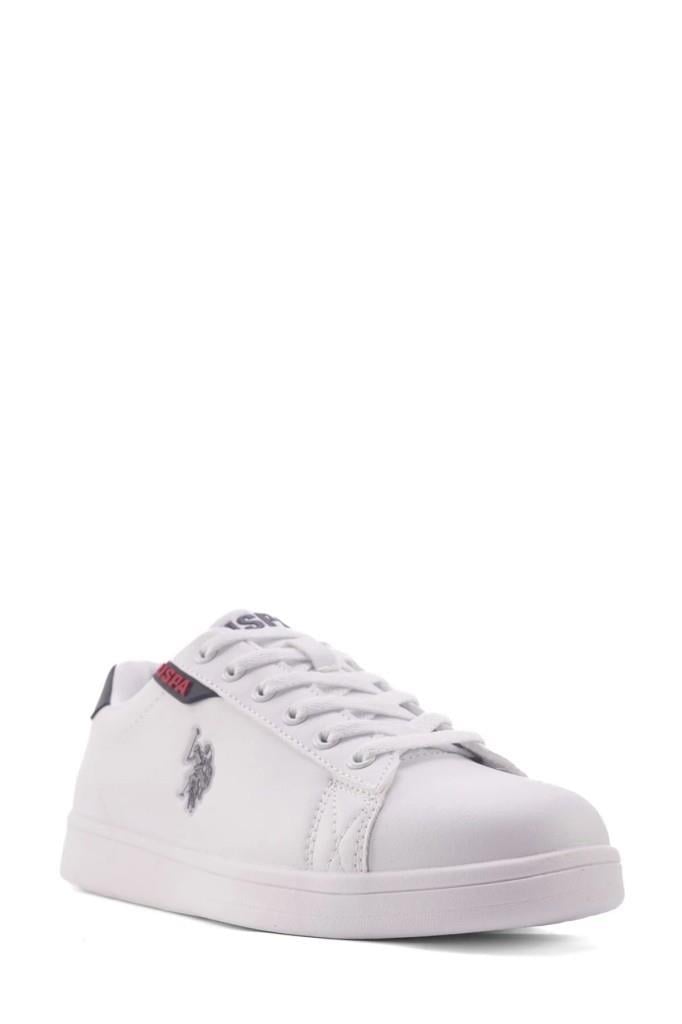U.S. Polo Assn. 101946722 Costa WMN 5FX Beyaz/Laci/Kırmızı Kadın Sneaker