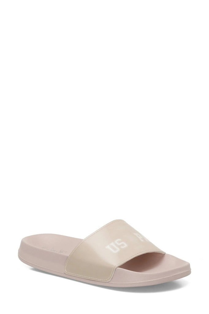 U.S. Polo Assn. 101984305 Arwen 5FX Pudra Kadın Terlik
