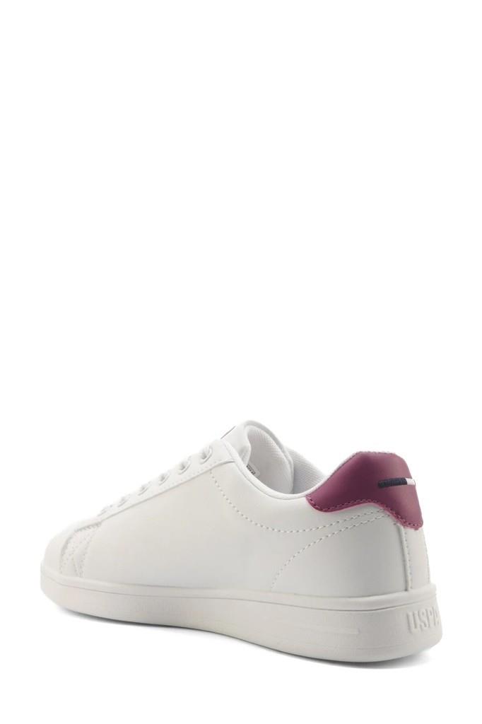 U.S. Polo Assn. 101946721 Costa WMN 5FX Beyaz/Mürdüm Kadın Sneaker