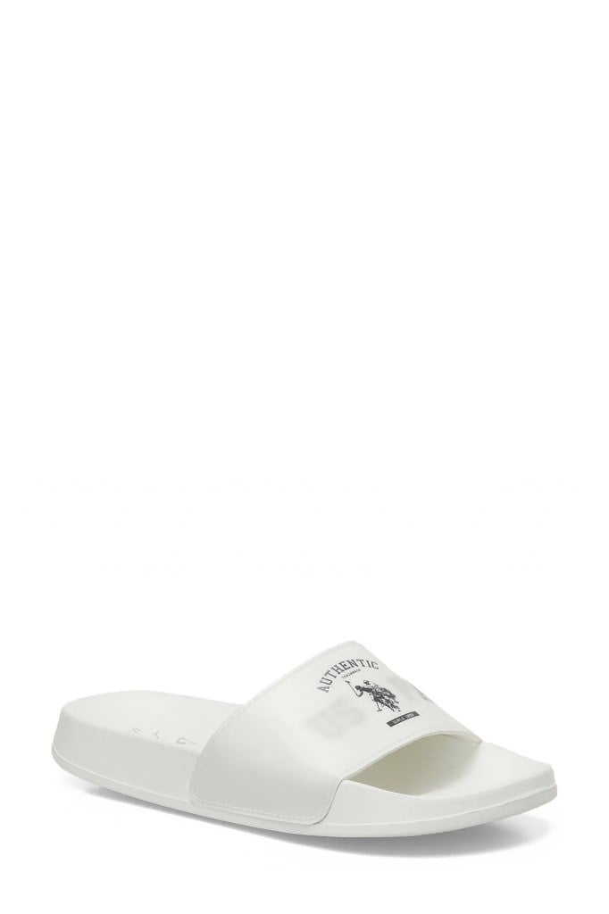 U.S. Polo Assn. 101984308 Arwen 5FX Beyaz Kadın Terlik