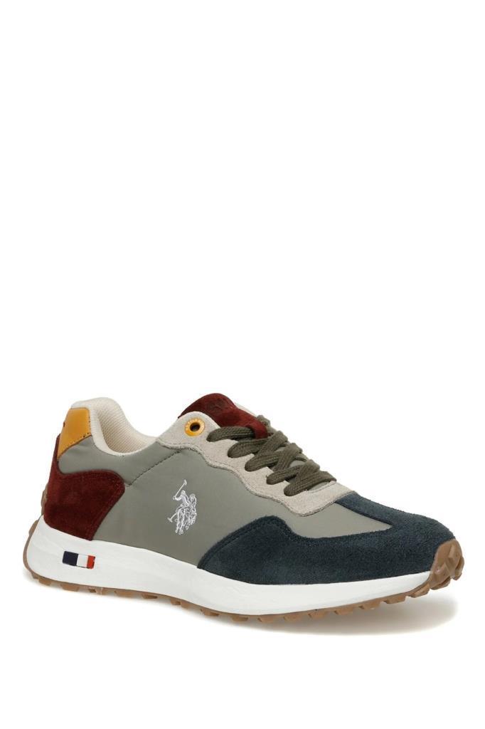 U.S.Polo Assn. Cooper Multi 3FX 101340149 Olive Erkek Spor Ayakkabı