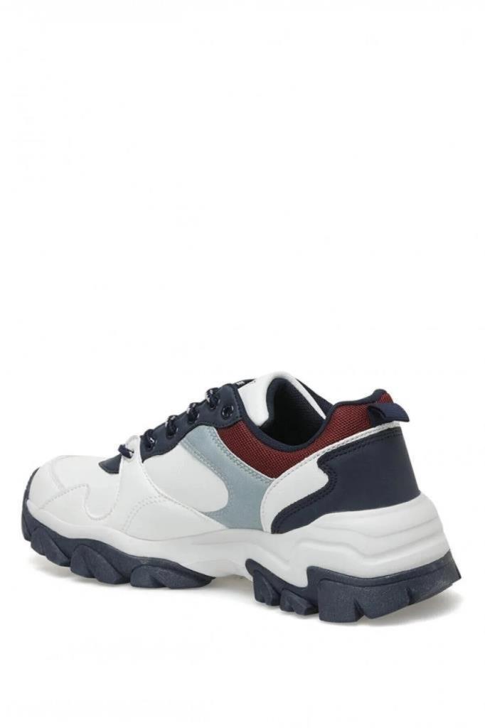 U.S.Polo Assn. Tracky 2PR 101172499 Whıte-Blue Kadın Spor Ayakkabı