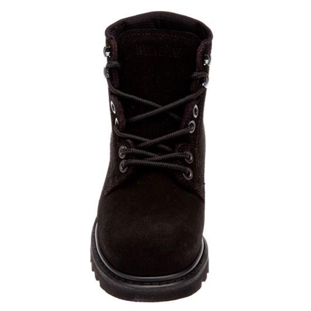 Wolverine Badlands 6 Black Nubuk Erkek Bot