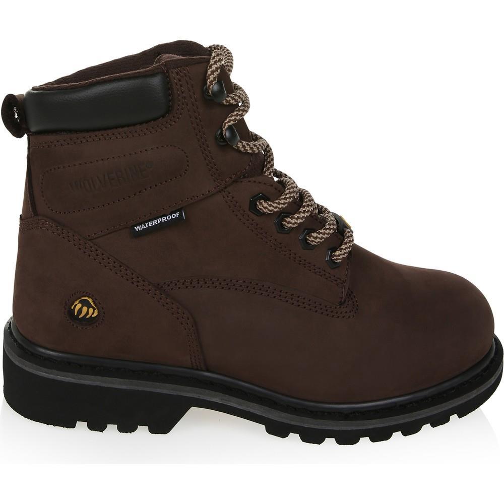 Wolverine Freiburg Dark Brown Nubuk Erkek Bot