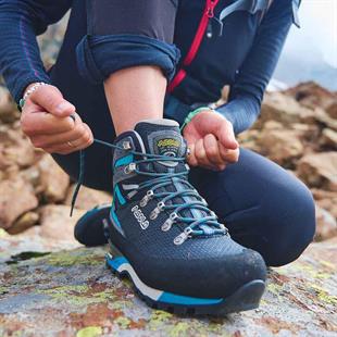 Asolo A12039 00 A906 Corax GV MM Black/Peacock Blue Kadın Outdoor Bot