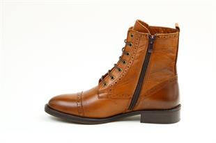 AyakkabıdaMarka 03405 İnci Taba Kadın Bot