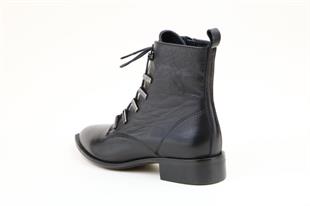 AyakkabıdaMarka 39092 İnci Siyah Kadın Bot