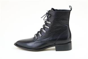 AyakkabıdaMarka 39092 İnci Siyah Kadın Bot