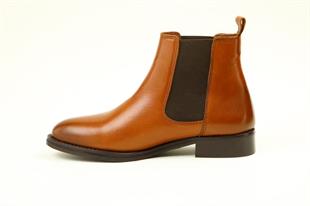 AyakkabıdaMarka 64004-1  Taba Kadın Bot