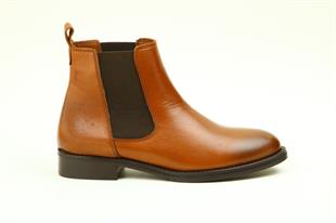 AyakkabıdaMarka 64004-1  Taba Kadın Bot