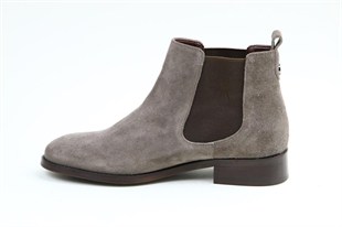 AyakkabıdaMarka 64004 Taupe Kadın Bot